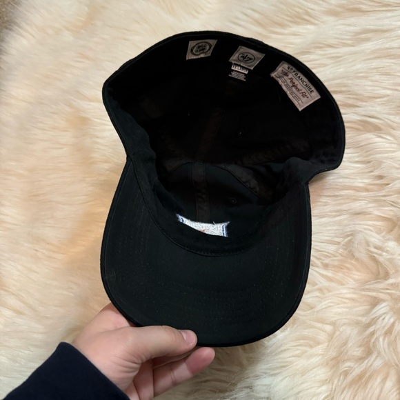 New York Rangers Black Baseball Hat 47 XX-Large Hockey NHL NWOT - Picture 8 of 8